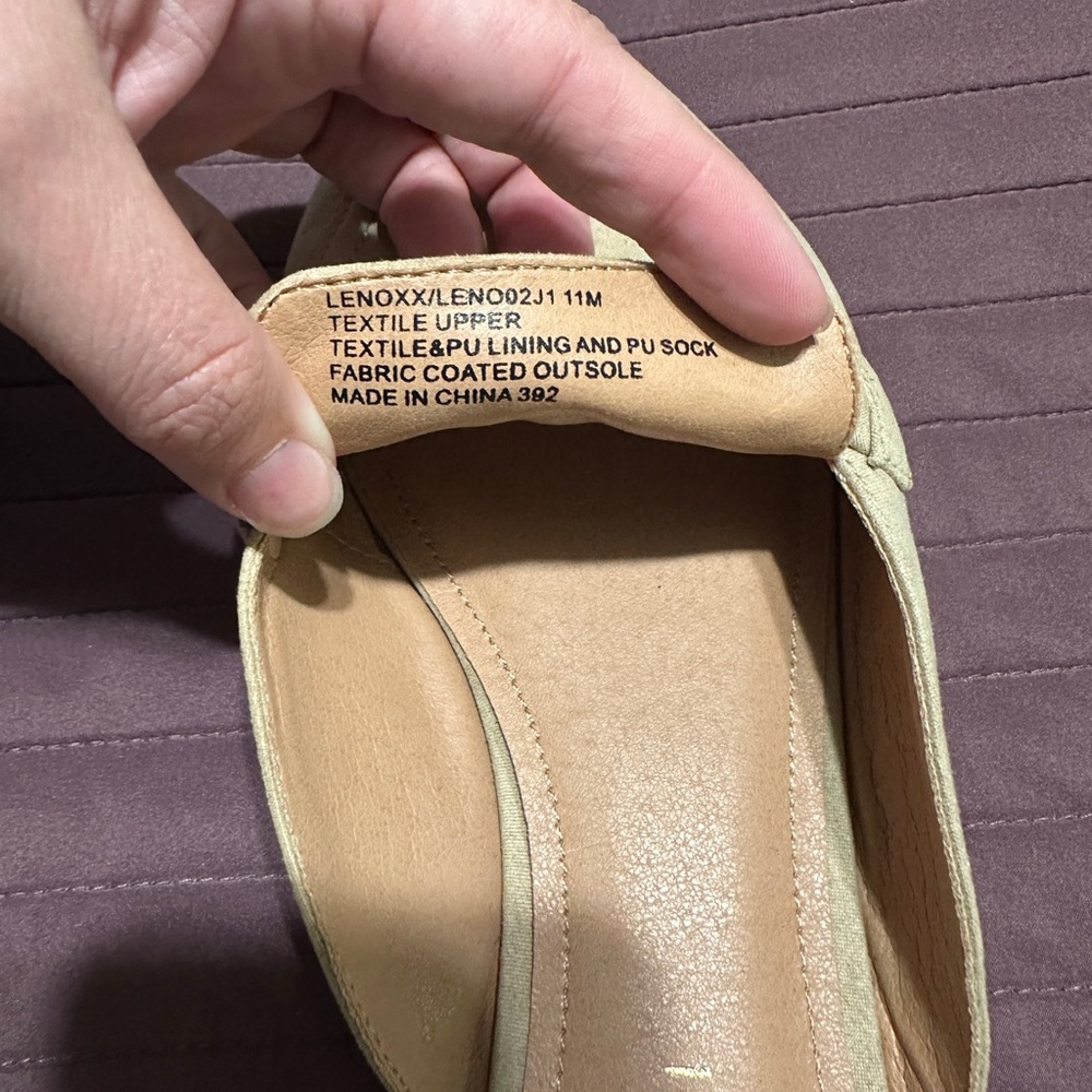 Madden Girl Cream Textured Slip-On Shoes - Picture 4 of 4